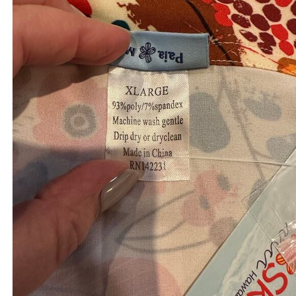 Rip Skirt Hawaii Women's Quick Dry Wrap Skirt Tropical Floral Size XL NWT Vacay - Picture 6 of 8